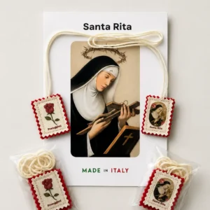 Scapolare Sartoriale - Santa Rita - 5cm Made in Italy
